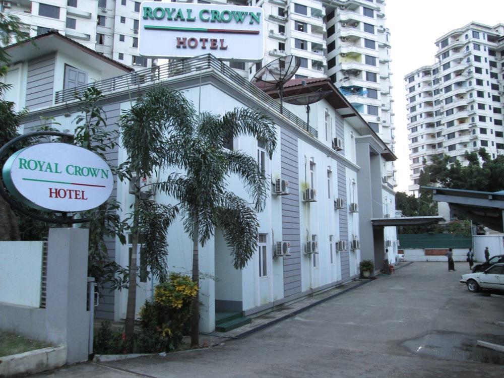 Royal Crown Hotel Yangon Exterior foto